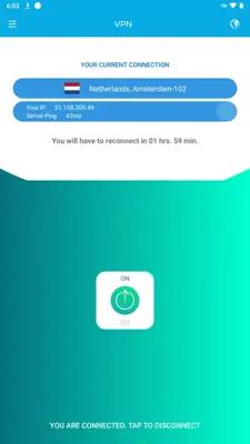 VPN android App screenshot 1